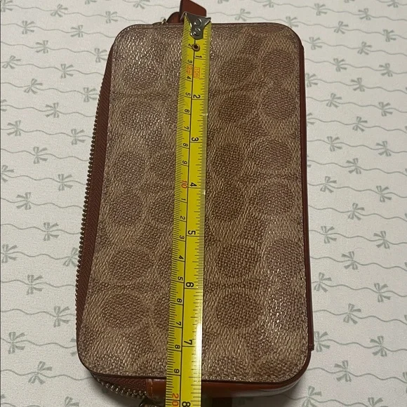 Coach Brown Leather Interior Bag